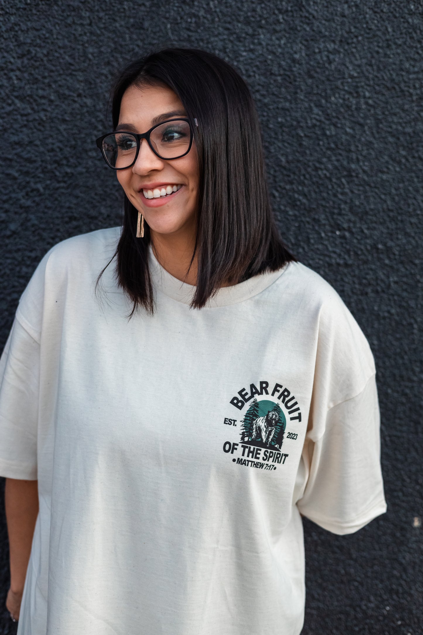Bear Fruit of the Spirit - Natural Heavyweight Tee