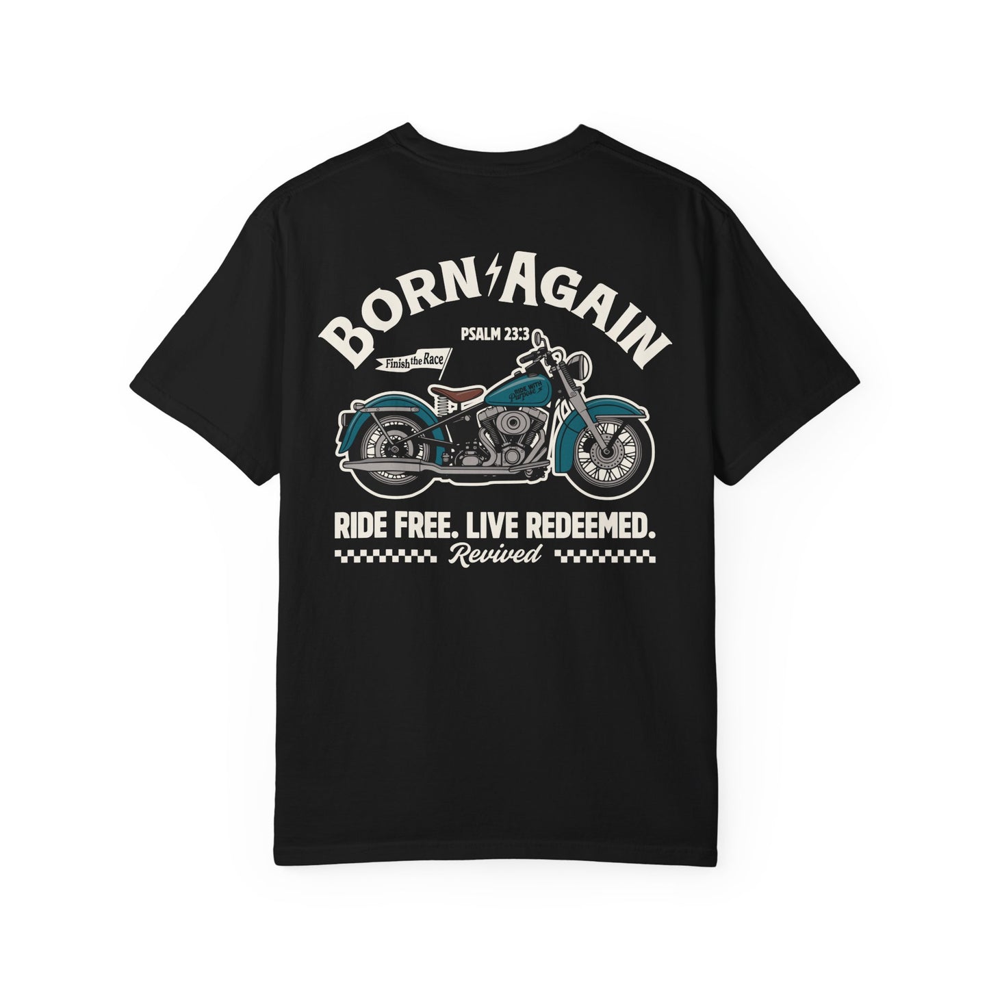 Born Again - Black Tee