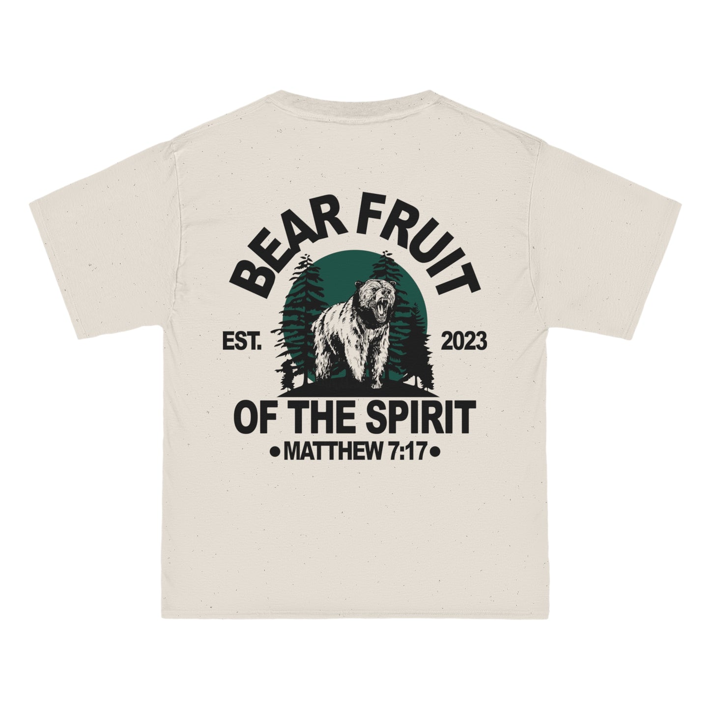 Bear Fruit of the Spirit - Natural Heavyweight Tee