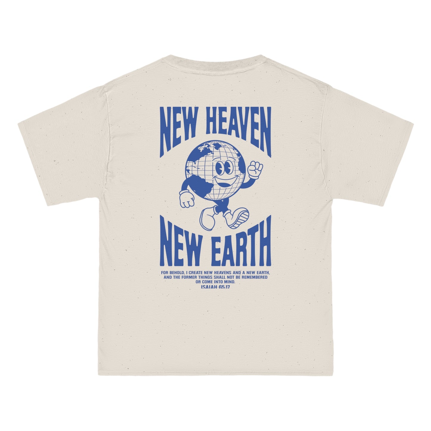 New Heaven New Earth - Natural Heavyweight Tee