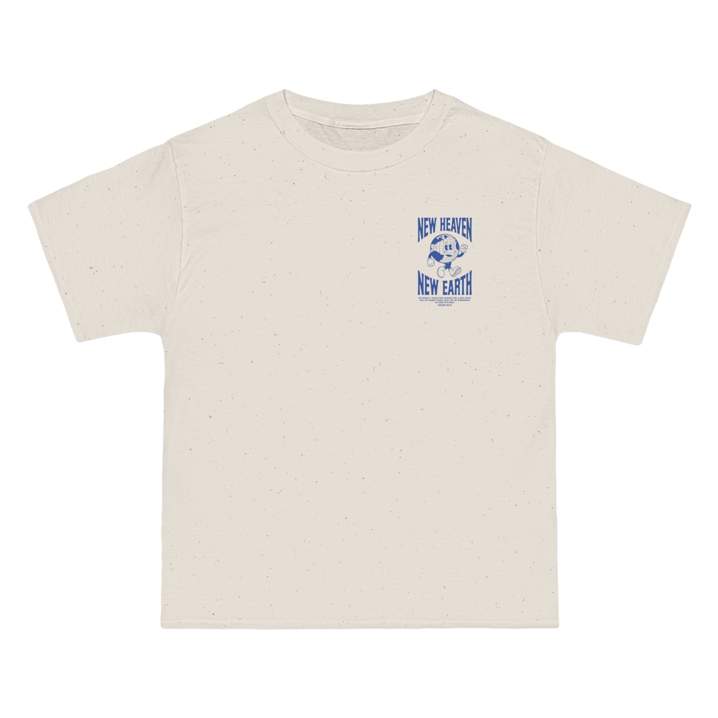 New Heaven New Earth - Natural Heavyweight Tee