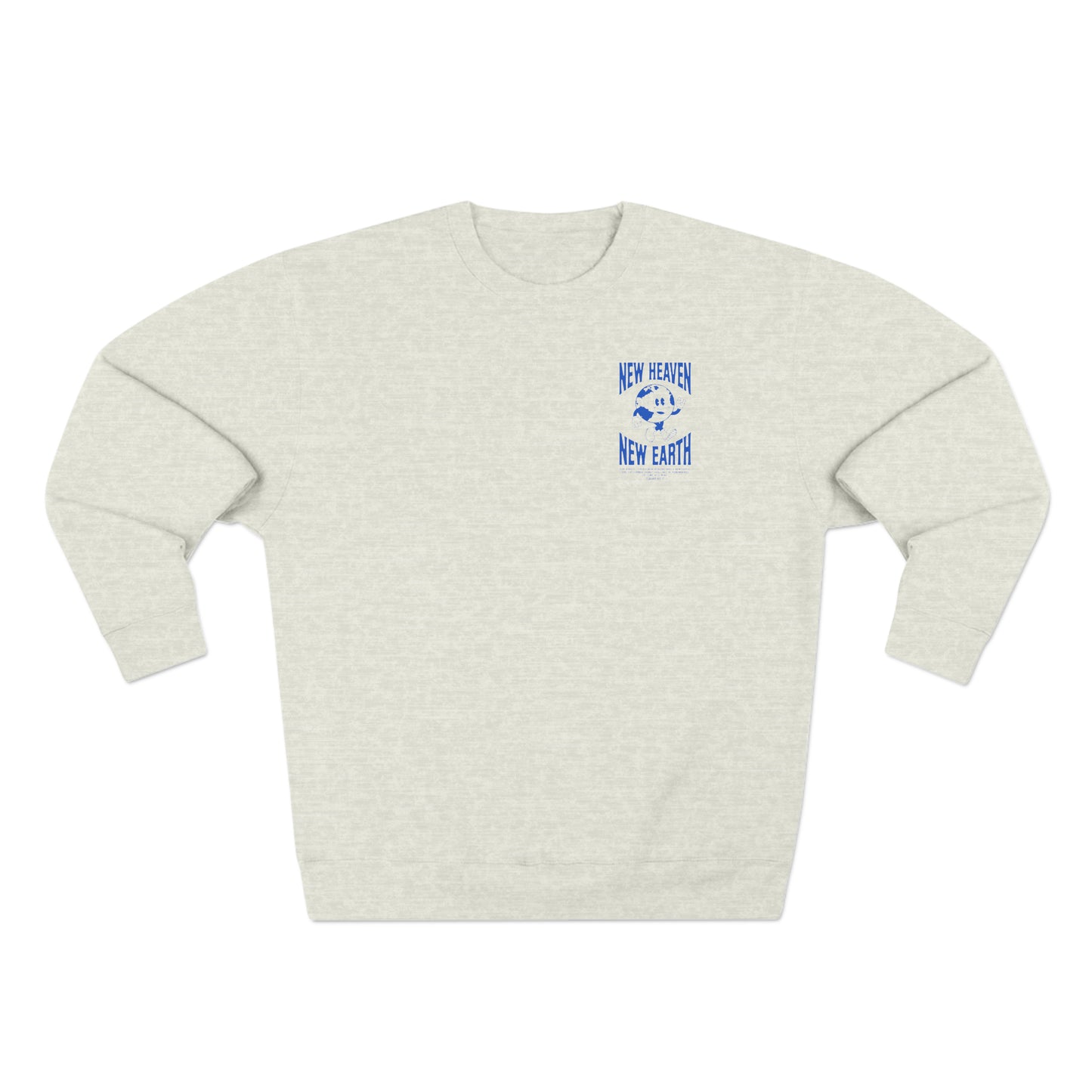 New Heaven New Earth - Oatmeal Crewneck