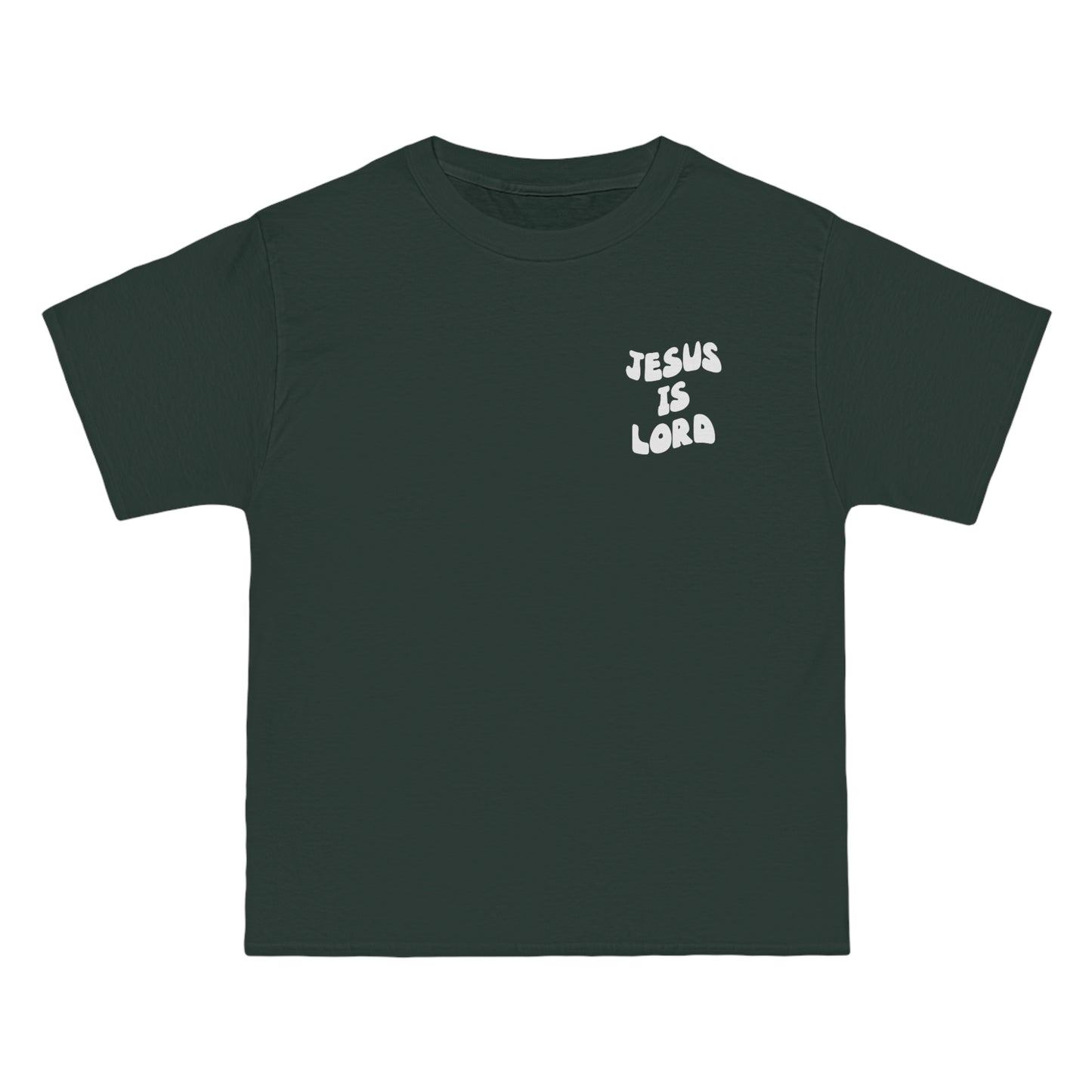 Jesus is Lord - Deep Forest Green Oversized Tee