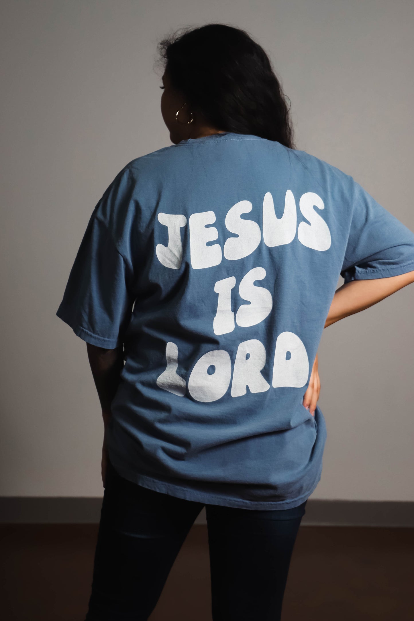Jesus is Lord - Blue Jean Tee