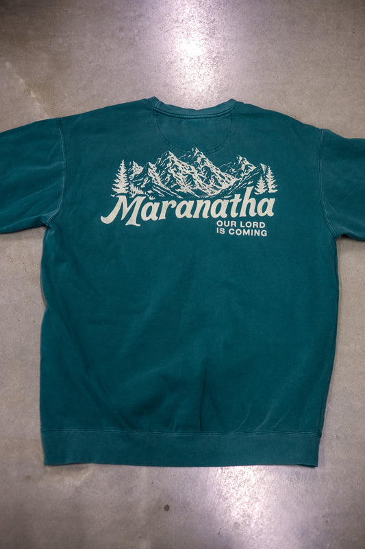 Maranatha - Blue Spruce Crewneck