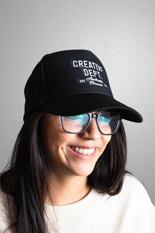 Creative Dept. Trucker Hat (Black)