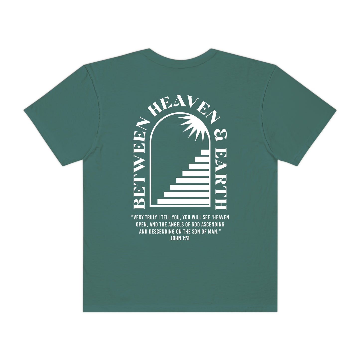 Between Heaven & Earth - Blue Spruce Tee